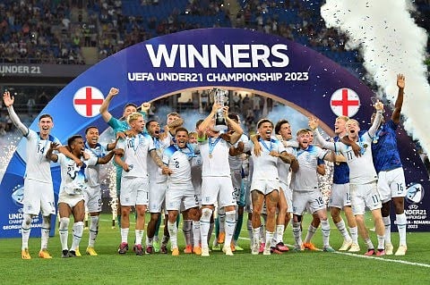 England have won the Under-21 European Championship