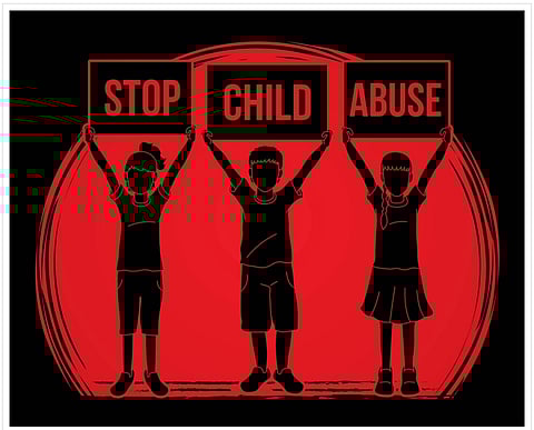 Child abuse awareness image