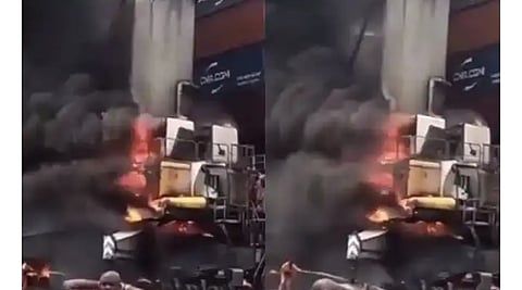 Fire In Lagos