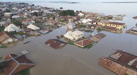 Flooded community