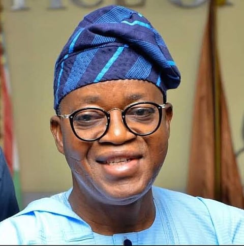 The former governor of Osun State, Gboyega Oyetola