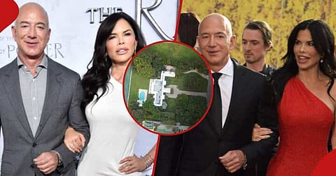 Jeff Bezos and his girlfriend Lauren Sanchez