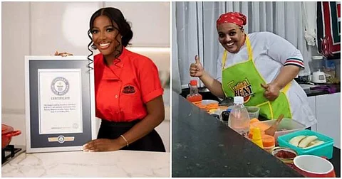 Hilda baci and Chef Maliha