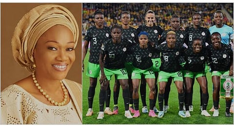 Nigeria’s First Lady and the Super Falcon