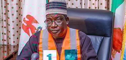 Simon Lalong, the minister of labour and employment,