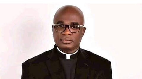 Benue State Governor, Rev. Fr Hyacinth Alia
