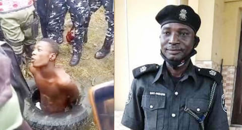 Suspected murderer of the late DPO