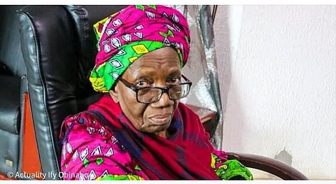 The founder of Arrows of God Community Children’s Home, Rev. D.C. Ogo