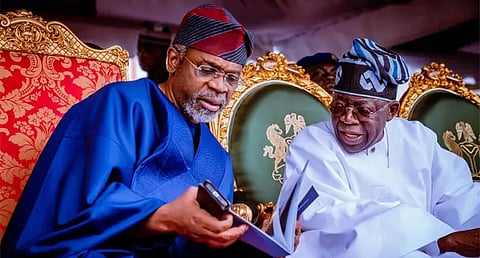 President Tinubu and Chief of staff, Femi Gbajabiamila