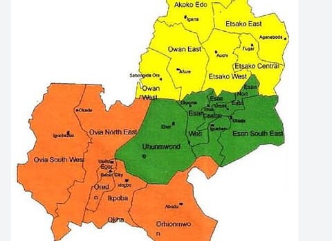 Edo State Map