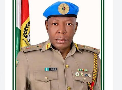 National Commandant of the Nigeria Peace Corps, Prof. Dickson Akor
