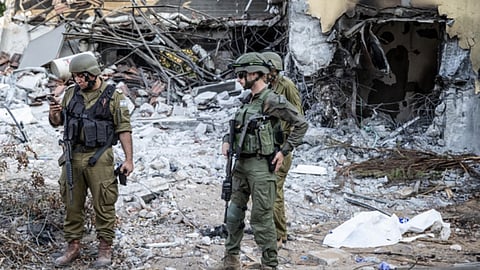 Israeli Soldiers in Gaza