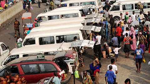 A busy motor park