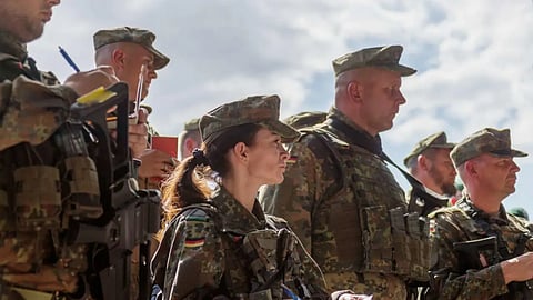 Bundeswehr military forces