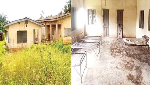 dilapidated health facilities