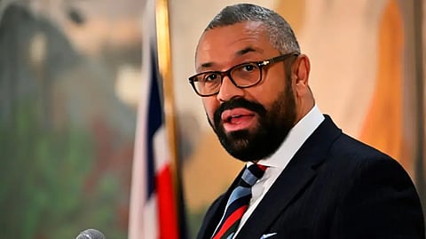 UK Home Secretary, James Cleverly