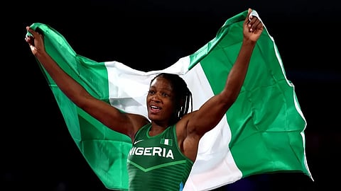 Odunayo Adekuoroye Clinches No.1 Spot in Global Wrestling Rankings