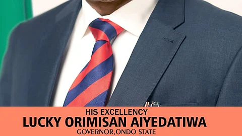 Governor Lucky Orimisan Aiyedatiwa of Ondo State