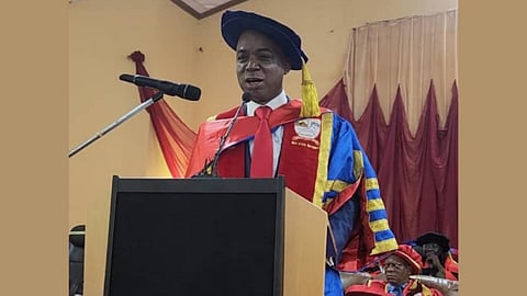 Dr. Tunji Olowolafe, the recently appointed Chancellor of Ekiti State University.