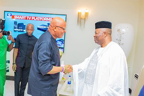 Governor Umo Eno and Akpabio