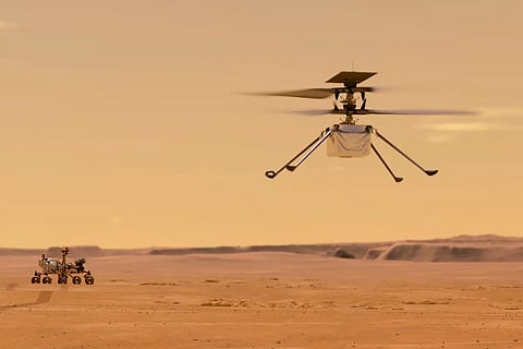 Ingenuity Mars helicopter
