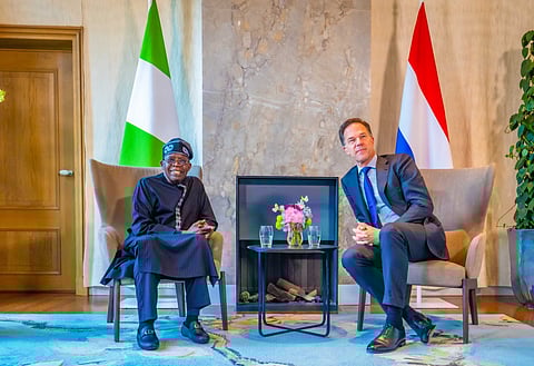 President Bola Tinubu and the Prime Minister of the Netherlands