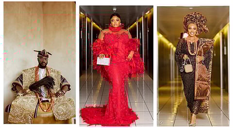 African celebrities are not afraid to embrace bold colors and prints on AMVCA red carpet.