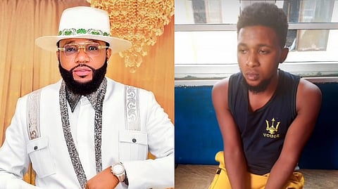 Police Arrest Man Who Accused E-Money of Dating Jnr Pope’s Widow
