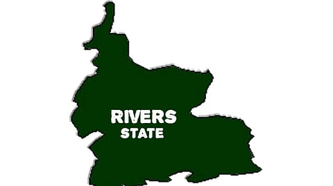 map of rivers state
