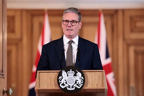 UK prime minister Keir Starmer