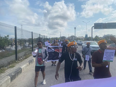 Ends sars protesters