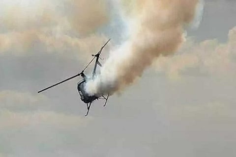 The Helicopter crash