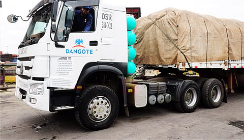 Dangote CNG trucks