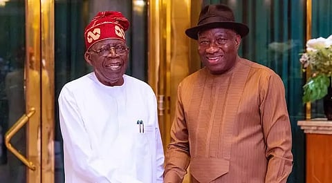 President Tinubu and Goodluck Jonathan
