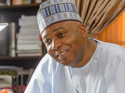 Former Governor of Kwara State, Bukola Saraki.