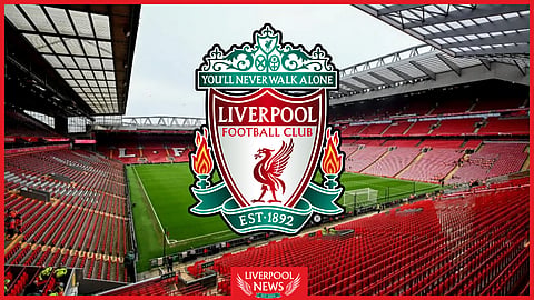 Anfield, the home of Liverpool