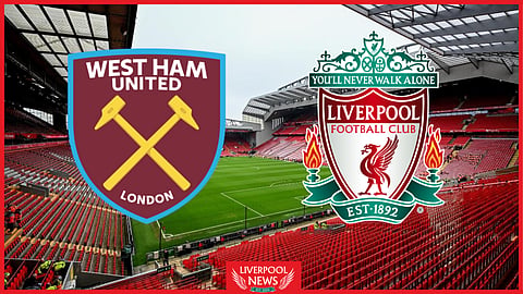 Liverpool drew 2-2 with West Ham in a blow to their title hopes