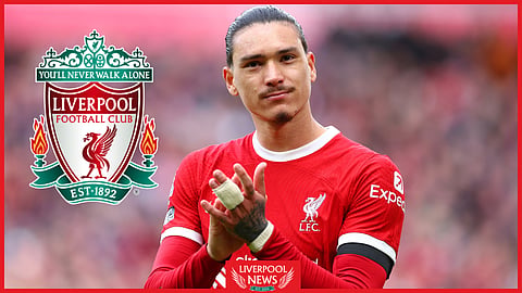 Liverpool forward Darwin Nunez