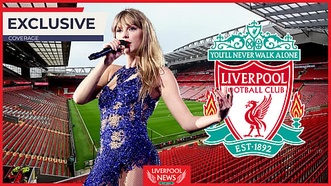 Taylor Swift recently completed three dates at Anfield.