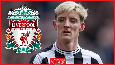 Newcastle United forward Anthony Gordon has been linked with a move to Liverpool this summer