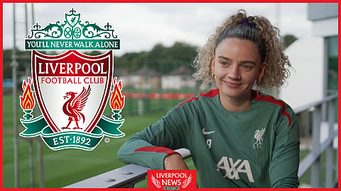 Leanne Kiernan has extended her stay with Liverpool Women. (Credit: Liverpool FC)