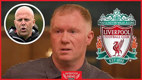 Paul Scholes has questioned Arne Slot's relationship with Trent Alexander-Arnold at Liverpool. (Credit: The Overlap)