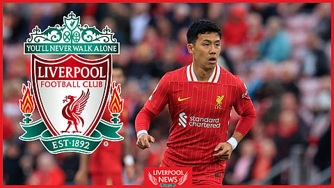 Liverpool and Japan midfielder Wataru Endo