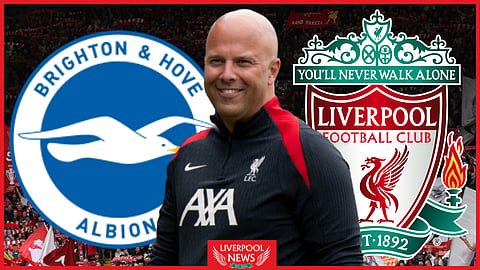 Arne Slot provides fresh injury boost for Liverpool clash v Brighton