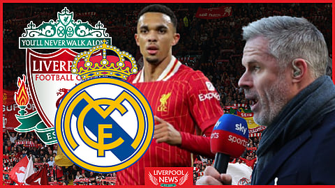 Jamie Carragher has slammed Liverpool star Trent Alexander-Arnold's team (Credit: Imago/SkySports)