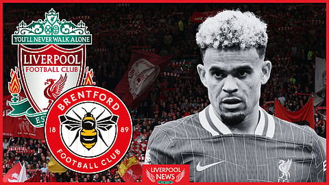 Luis Diaz could be dropped when Liverpool travel to Brentford (Credit: Imago)