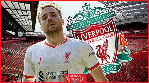 Liverpool attacker Diogo Jota. (Credit: Imago)