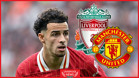 Curtis Jones could be dropped when Liverpool face Manchester United (Credit: Imago)