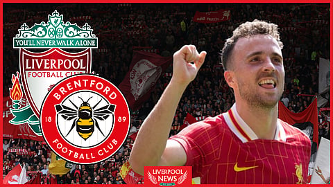 Diogo Jota should start for Liverpool against Brentford (Credit: Imago)