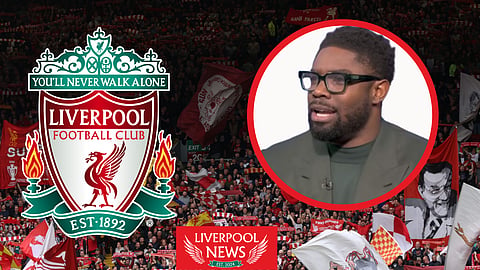 Liverpool fans have hit back at Micah Richards (Credit: Sky Sports)